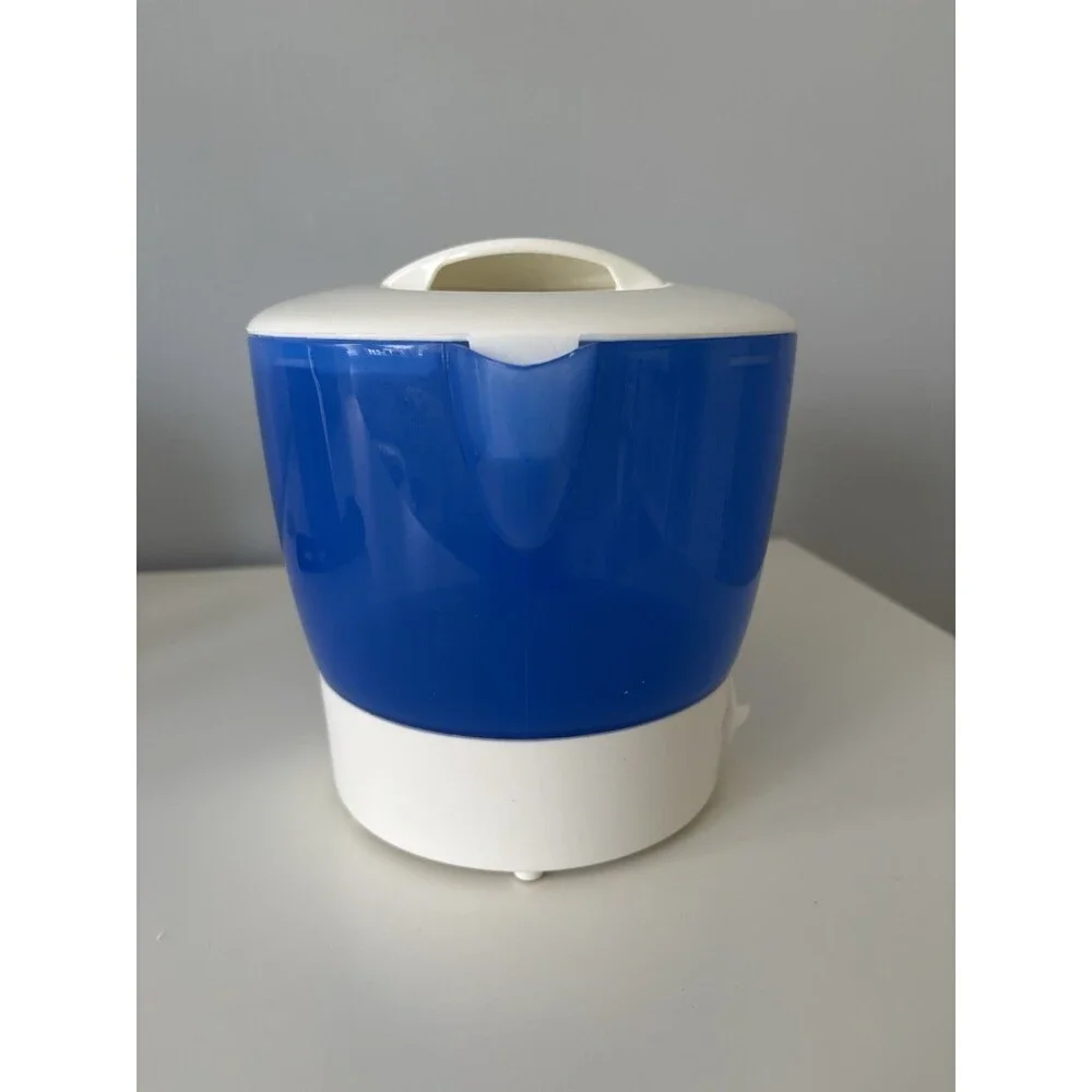 Proctor Silex HP04 Hot Pot Electric Kettle Blue White 32oz Tested Working